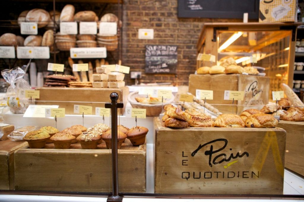 real bread baked onsite